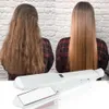 Professional Cold Hair Straightener Infrared and Ultrasonic Salon Care Treatment for Frizzy Dry Recovers Damage Flat Iron LED 240104