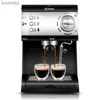 Coffee Makers 2023 New Italian 20 Bar High Pressure Steam Semi-automatic Espresso Coffee Machine forHome Comercial Milk Bubble Coffee MakersL240105