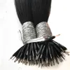 2024 TOP SPRZEDAŻ 300S GRUBY REMY MICRO KREKTY Human Hair Extensions European Naturalne czarne kolory peruwiańskie Virgin Hair Black Brown Blond Piano Nano Ring Hair 300g