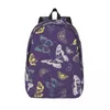 Школьные сумки, рюкзак с бабочками для дошкольников, детского сада, студента, красочные бабочки, сумка для книг для мальчиков и девочек, детский холщовый рюкзак для путешествий