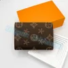 Porte-monnaie portefeuille carte de luxe sac de créateur hommes pochette femmes en cuir véritable portefeuilles populaires fente pour carte porte-clés