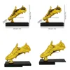 Collectible Football Match Soccer Fans Souvenir Gold Boot Trophy Creative Harts Craft Plating Home Furnishing Articles Decoration Mo Dhnzy