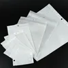 Clear and white pearl Plastic Bags Poly OPP packing zipper Zip lock Retail Packages PVC bag for Case Xraad