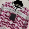 brand women knitwear clothing for ladies Letter printing button design pullover long sleeve knitting upper garment Jan 05