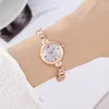 Wristwatches Women Golden & Silver Classic Quartz Watch Female Elegant Clock Luxury Gift Watches Ladies Waterproof Wristwatch 2024