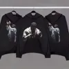 Fashion Casual Men's Wear Designer Luxury Kanyes Concert Exclusive 2024 Sweater High Street Fashion Multifunctional Hoodie Print Bekväm hoodie