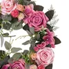 Decorative Flowers Handmade Artificial Wreath Floral Swag Flower For Home Decor