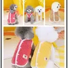 Dog Apparel Fleece Warm Pet Clothes Winter Vests For Small Medium Dogs Coats Cute Bear Puppy Clothing Yorkshire Terrier Costumes Hug