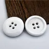 Round Resin Letter Button for Suit Coat Special Letter Diy Sewing Clothing Buttons 20mm Black White