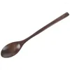 Coffee Scoops Wooden Spoons 36 Pieces Wood Soup For Eating Mixing Stirring Cooking Long Handle Spoon With Kitchen Utensil