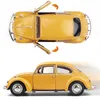 Simulação requintado diecasts veículos de brinquedo 1967 retro clássico besouro rmz cidade 1/36 liga coleção modelo carro presentes natal 240104