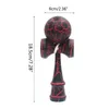 1pc adultes adolescents en bois kendama balles coloré crack hêtre banc de bois tricks jouet kids fun extérieur activité sport toys 240105