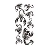 Makeup Snake Spider Scar Scorpion Animal Water Transfer Waterproof Tattoo Sticker Spoof Horror Set