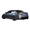 12-20y Lexus GS modified toms carbon fiber rear lip rear spoiler small surrounds the rear fin front lip exhaust Rear spoiler Rear Diffuser Body Kits Bumpers Rear bumper