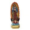 Beautiful Our Lady of Guadalupe Virgin Mary Statue Sculpture Resin Figurine Gift Xmas Display Decor Ornament 240105