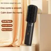Mini Hair Straighteners 2600mAh Wireless Comb Dryer and Straightening Brush Styling Appliances Straightener 240104