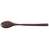 Coffee Scoops Wooden Spoons 36 Pieces Wood Soup For Eating Mixing Stirring Cooking Long Handle Spoon With Kitchen Utensil