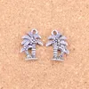 Charms 72pcs Palm Tree Coconut 18x13mm Antique Pendants Vintage Tibetan Silver Jewelry DIY For Bracelet Necklace