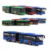 1:64 Alloy City Bus Modellfahrzeuge City Express Bus Doppelbusse Druckgussfahrzeuge Spielzeug Lustiges Rückziehauto Kinder Kinder Geschenke 240104