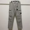 Designer pants High end pure cotton washed men's cp designer Cargo pants casual version slim fit and slimming workwear pants trendy Pants company