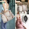 Gym Bag for Women Carry on Weekender Overnight Bag Travel Duffel Bags with Trolley SleevePersonal Item Workout Dance Tote Bag 240104