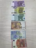 Kopiera pengar faktiska 1: 2 storlek US dollar, euro, pund sterling, prop mynt utländsk valuta sedlar mgksi