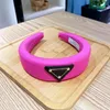 Luxury Designer Elastic Letter P Headband - Sponge Hair Bands for Women and Girls, Ideal for Sports Fitness and Stylish Head Wraps