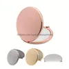 Miroirs 70Mm Simple Miroirs De Maquillage En Métal Voyage Portable Double Face Pliant Créatif Cadeau De Noël Livraison Directe Maison Jardin Maison D Dht98