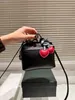 Projektant Mini Crossbody Torby Błędź wiśniowa torba na lunch Modna torebki zakupowe torebki na ramię torebka Black Messenger Torby HDMBAGS2023