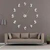 Dessin animé classique Design moderne Anime thème souris cuisine bricolage horloge murale 3d Saat reloj de pared montre pendaison de crémaillère cadeau chambre d'enfants Y292m