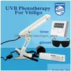 Gesichtsmassagegerät Masr Uvb 311 Nm Lichtpotherapie für Vitiligo Psoriasis Ekzem Hautprobleme Behandlung Traviolettlampe 110V120V 230609 Dr Dhv3E