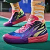 Lamelo Ball Rick Morty MB.01 MB.02 MB.03 Sapatos de basquete Buzz Buzz City Running Antiskidding Tênis de treinamento esportivo durável