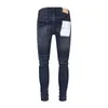 Фиолетовые джинсы, дизайнерские мужские брюки. Модные мужские модные синие чернильные брызги, модные уличные красивые узкие и универсальные эластичные леггинсы.