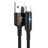 LED -lampan 5A Typ C -kabel Snabb laddning av USB C -kabel för Xiaomi Huawei Note 7 Telefontillbehör Datakabel Charger USB -kabel