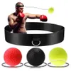 Boxe Reflex Speed Fascia per capelli Punch Ball Muay Thai Sanda MMA Sollevamento Reazione Agilità Allenamento per gli occhi delle mani Palestra Esercizio fitness 240104