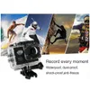 Kamery cyfrowe podwodne HD 1080p DV Waterproof Action Helme CORME CARD CAR Outdoor Sport do nurkowania 230204 DOSTAWA DHM9V