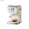 Coffee Makers Houselin Espresso Coffee Machine Cappuccino Latte Maker 20 Bar with Steam Milk FrotherL240105