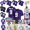 Maillot de football des Huskies de Washington 2024 NCAA College Michael Penix Jr. Rome Odunze Jalen McMillan Will Nixon Edefuan Ulofoshio Germie Bernard Westover Polk Ngata