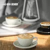 MHW3BOMBER 280ML ESSPRESSO PURSKA SPUCER łyżka ceramiczne kubki herbaty Zestaw domu