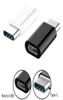 MICRO USB Kvinna till typ C Male Adapter Converter Microb till USBC Connector Charging Adapters Telefon Tillbehör6632220