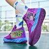 Kids Shoes MB.01 Rick e Morty Basketball Shoes Lamenos Ball Men Women Iridescent Dream