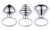 3PCSSet Mini Metal Anal Plugs med Finger Ring Anus Expander Anal Sex Toys för nybörjare Vaginal Butt Plug Prostate Massager X04017314290