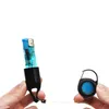 ライター用カラフルな伸縮式ロープキーチェーンランヤード軽量保護鎖ケーススリーブホルダー喫煙パイプツールアクセサリー