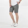 Pantalon d'été mince en cuir court pour hommes, couleur extensible, blanc, bleu, noir, short court