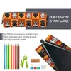 Fun Tiki Tribal Mask Design Pencil Case Pencilcases Pen For Girl Boy Large Storage Bag Students School Gifts Stationery