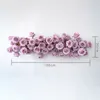 Red Rose 5D Artificial Silk Flowers Row Wall Hang Wedding Backdrop Arch Decor Table Runner White Floral Arrange Event Party Prop 240105
