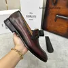 Berluti pour hommes robes chaussures en cuir chaussures pour hommes décontractés