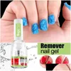 Nail Gel Bagic Polish 15 ml Burst UV LED SOAK OFF FÖR BANICURE FAST BEALTY Cleaner B Drop Delivery Health Beauty Art DHKJS