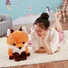 1PC 40CM Soft Cute Long tail Fox Plush Toy Stuffed Kids Doll Fashion Kawaii Gift for Children Birthday Gift Home Shop Decor 240105