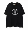 2024 Womenmen's T-shirts Designer Galleries Depts Shirt Alphabet Print Trendy Trend Basic Casual Fashion Lose Short T-shirt Half Sleeve Tees Green Grey